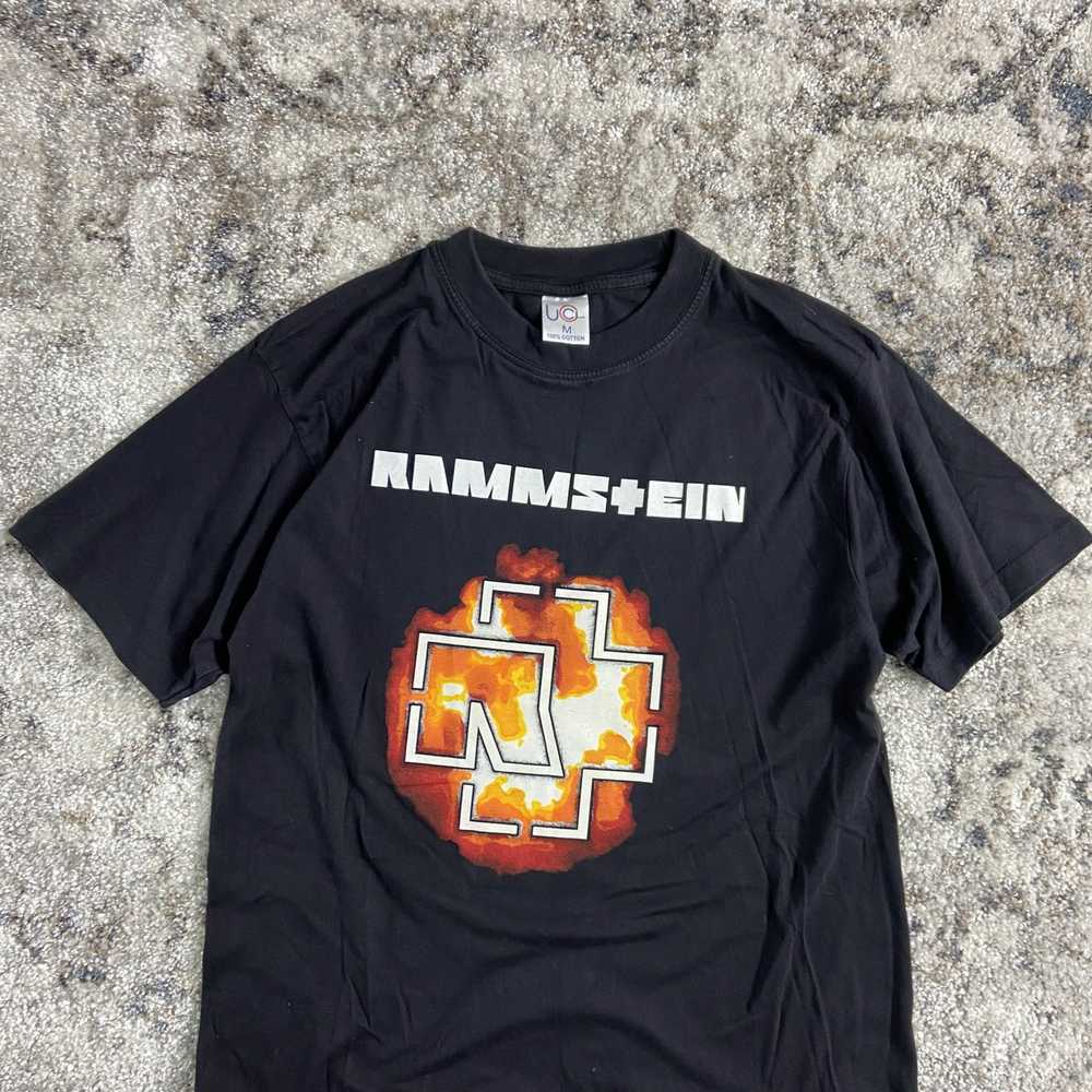 Band Tees × Rock T Shirt × Vintage RARE RAMMSTEIN… - image 2