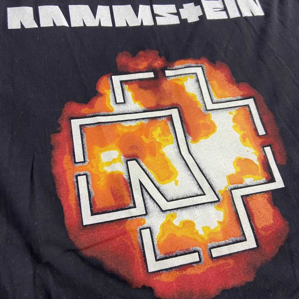 Band Tees × Rock T Shirt × Vintage RARE RAMMSTEIN… - image 3