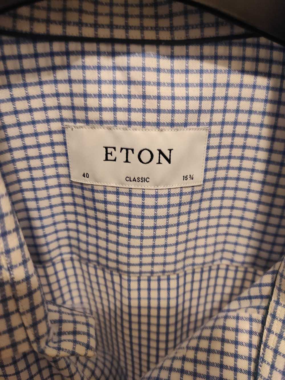 Eton Eton classic Check Shirt Size M - image 3