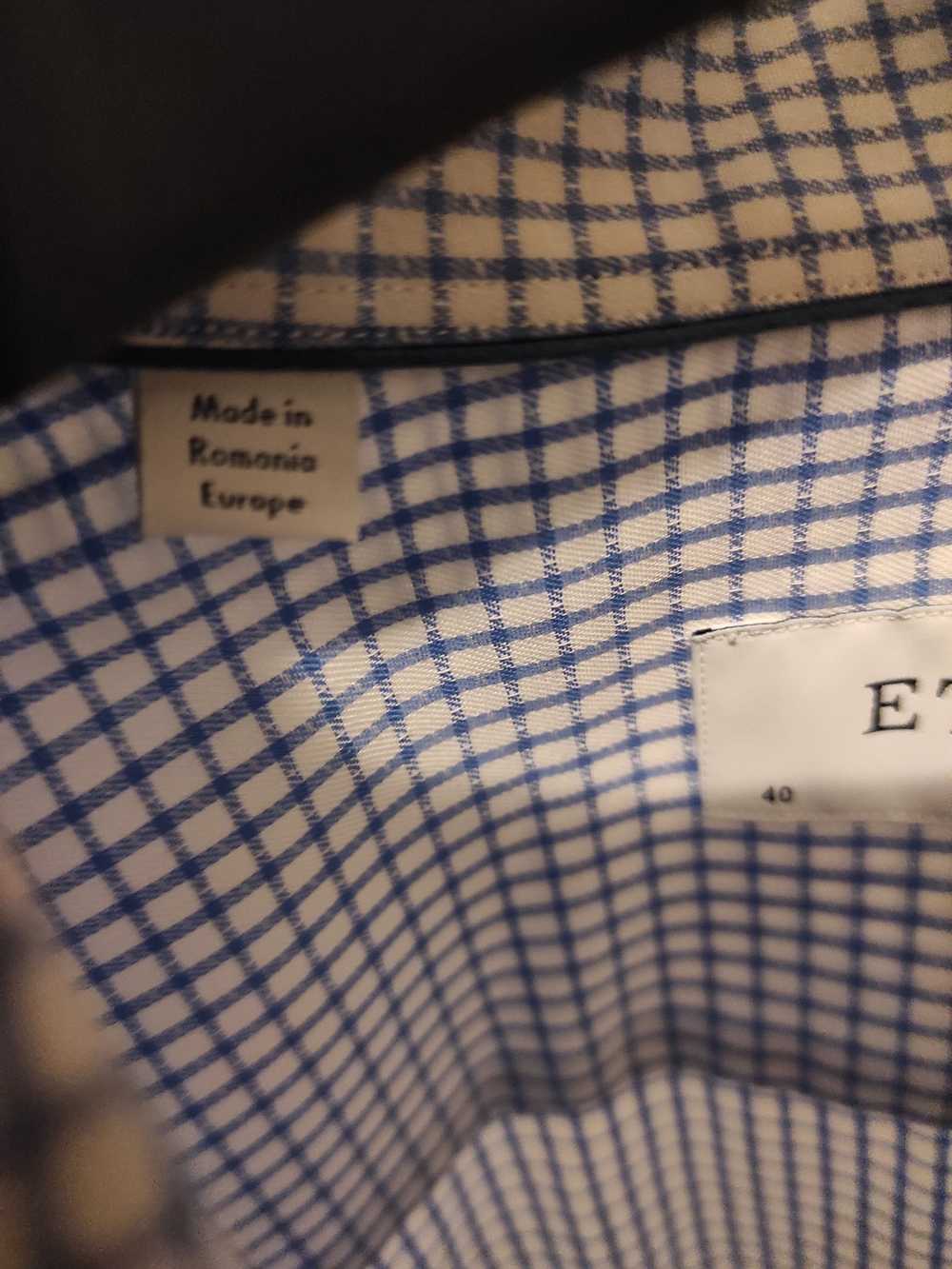 Eton Eton classic Check Shirt Size M - image 5