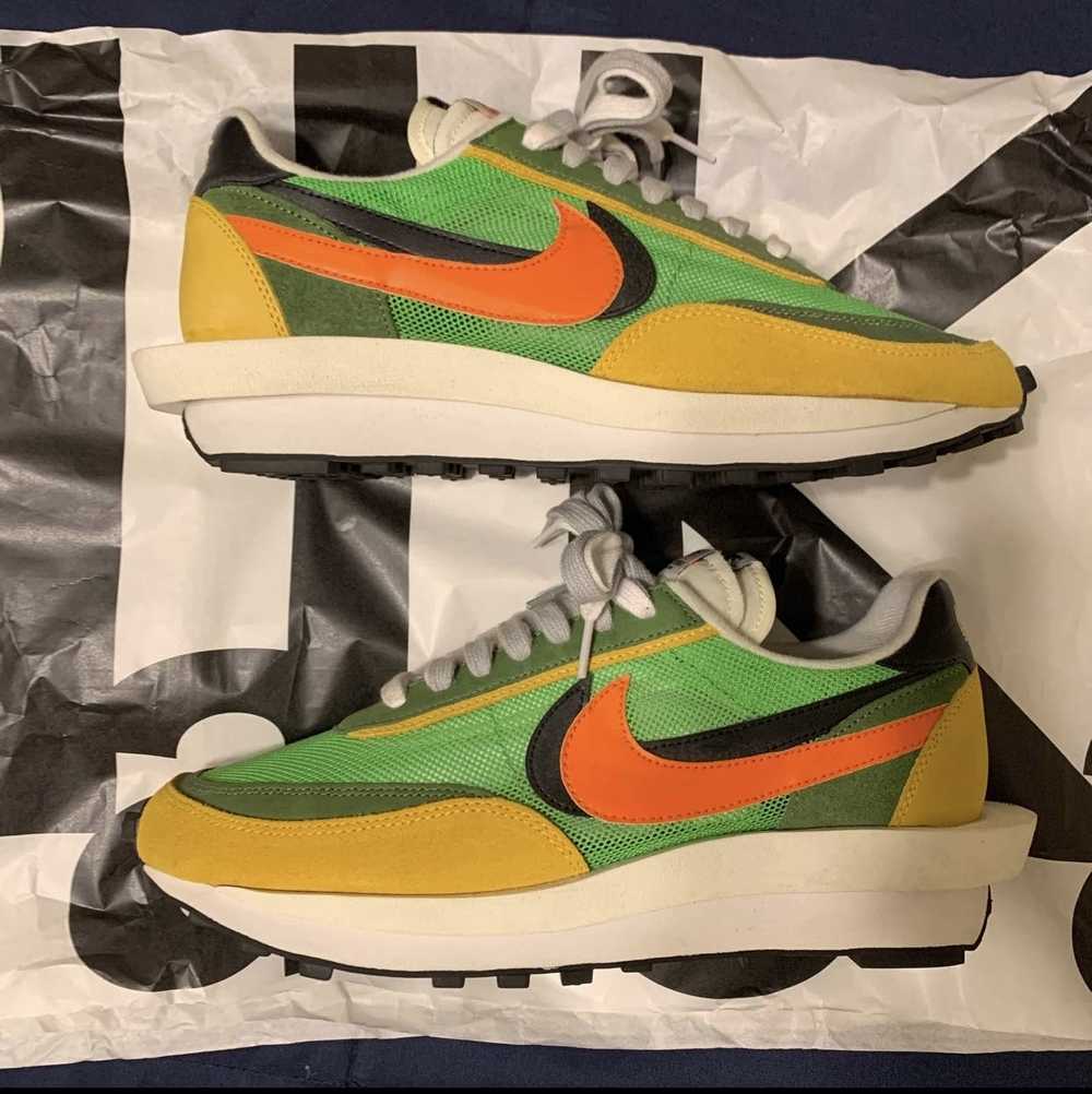 Nike Nike Sacai x LDWaffle ‘Green Gusto’ Size 10 - image 2