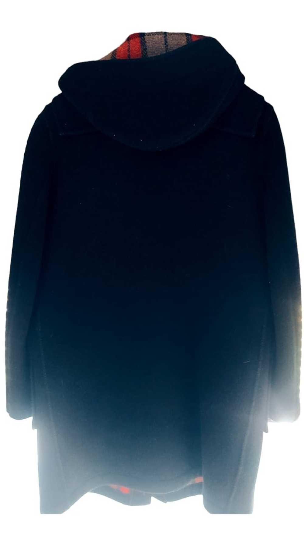 Original Montgomery Vintage Dark Blue Duffle coat… - image 4