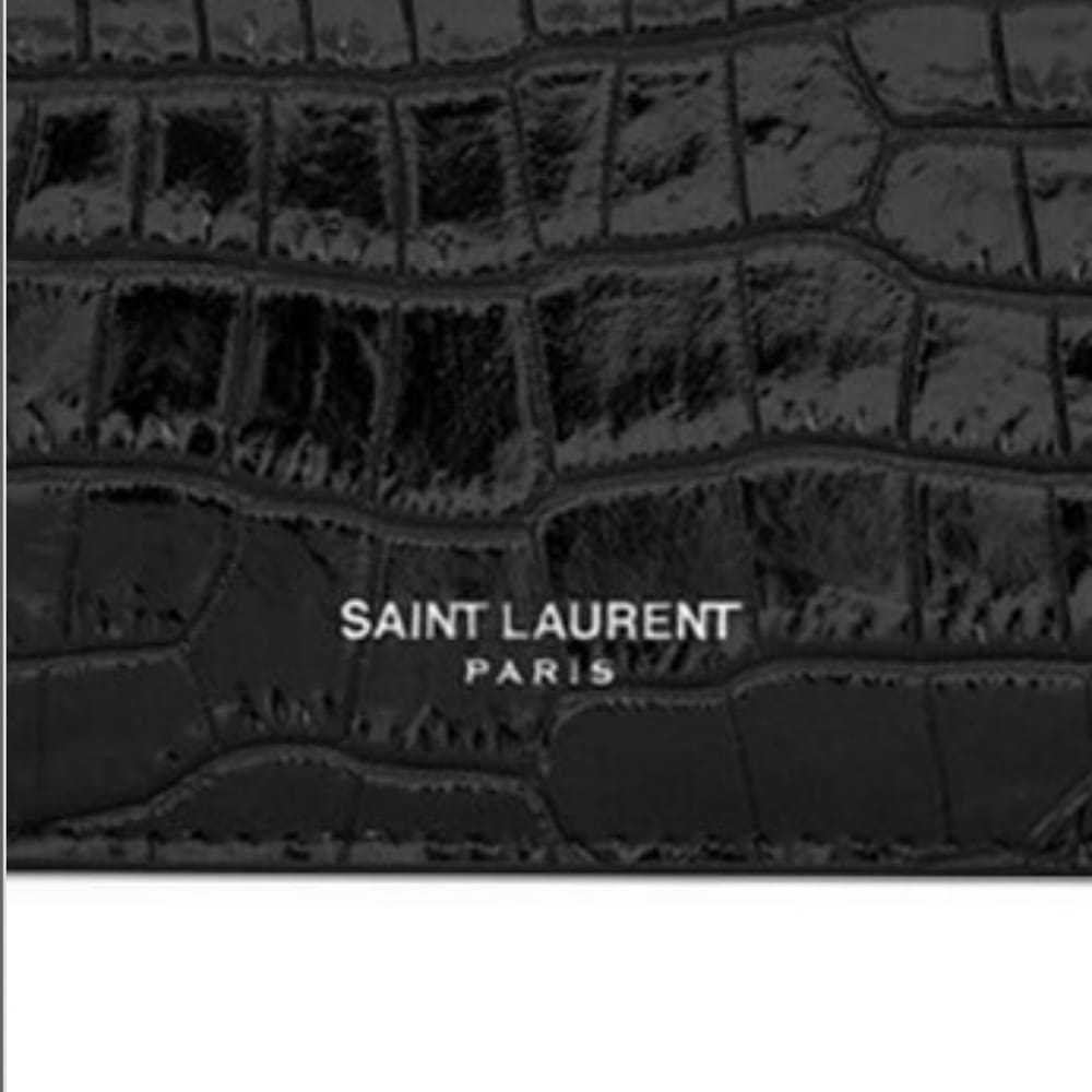 Saint Laurent Monogramme leather card wallet - image 2