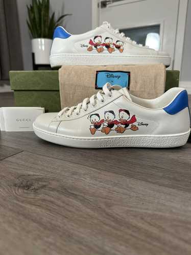 Disney-Gucci-Nike Ace Donald Duck Air Jordan 1 High Top Shoes - LIMITED  EDITION