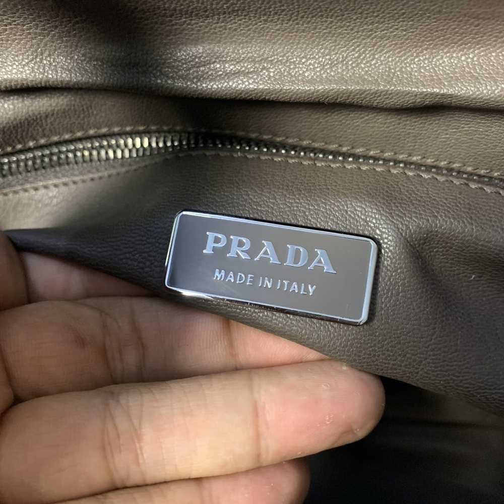 Luxury × Prada Authentic Vintage PRADA Leather Ha… - image 11
