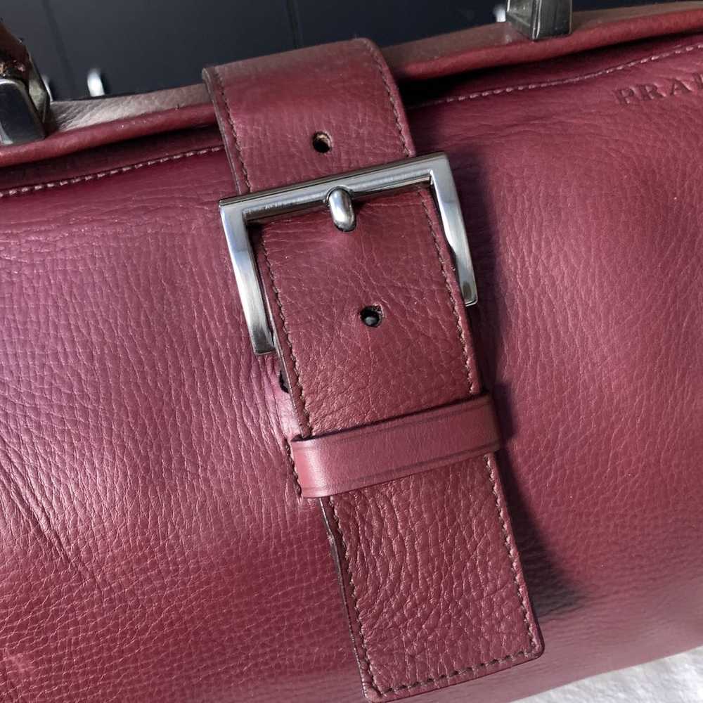 Luxury × Prada Authentic Vintage PRADA Leather Ha… - image 7