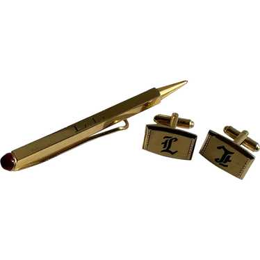 Hickok Cufflinks and Tie Clip - Engraved with Ini… - image 1