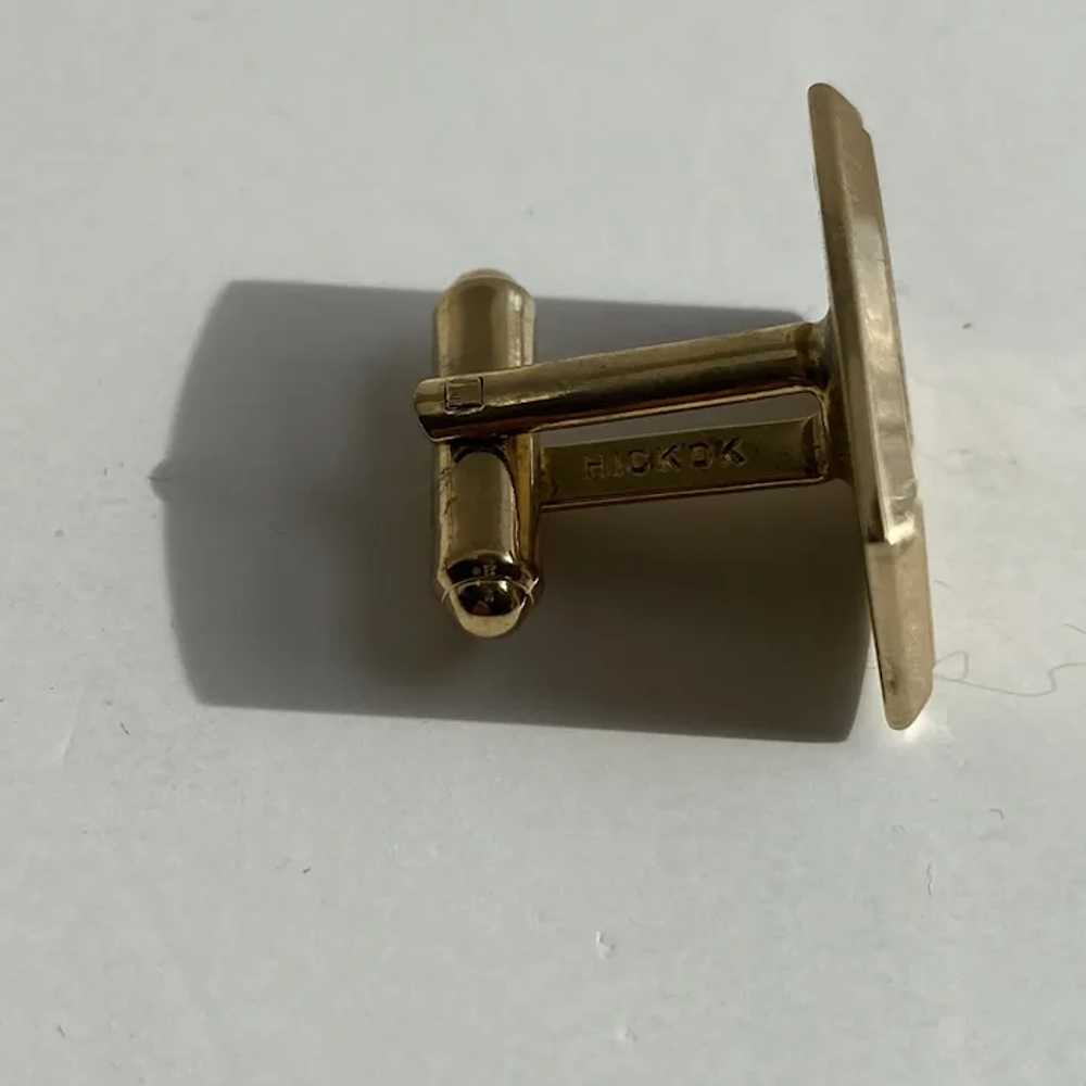 Hickok Cufflinks and Tie Clip - Engraved with Ini… - image 3