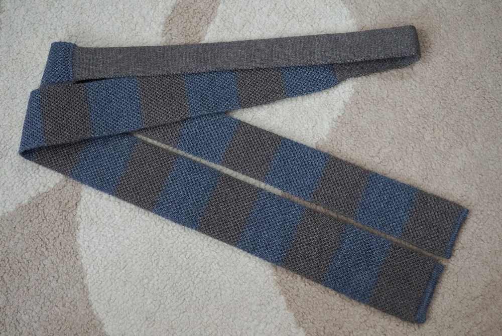 Eleventy Eleventy knitted straight tie. 100% wool. - image 6