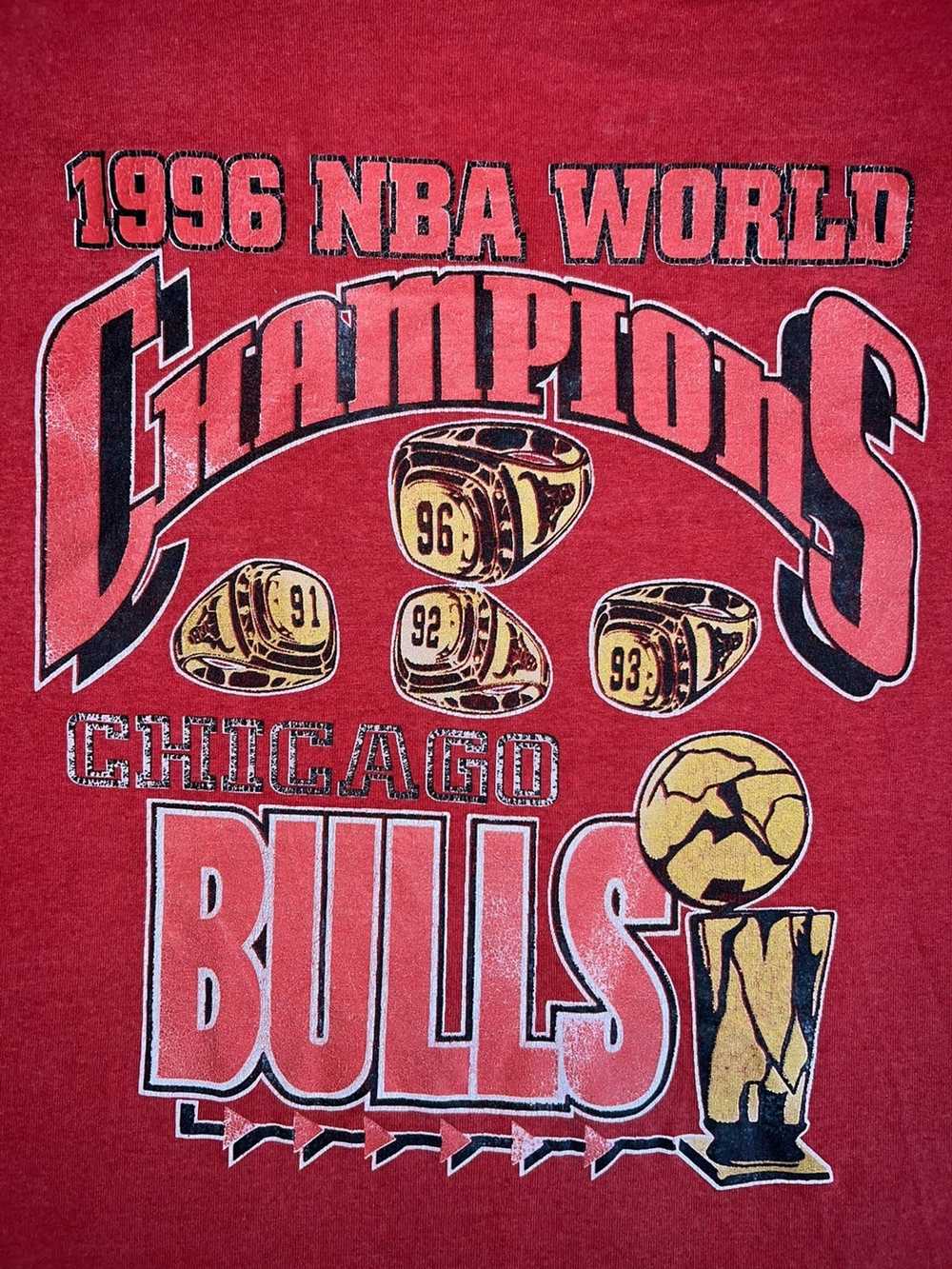 Chicago Bulls × NBA × Vintage Vintage 1996 Chicag… - image 2