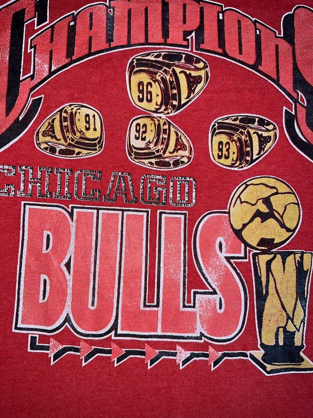 Chicago Bulls × NBA × Vintage Vintage 1996 Chicag… - image 3