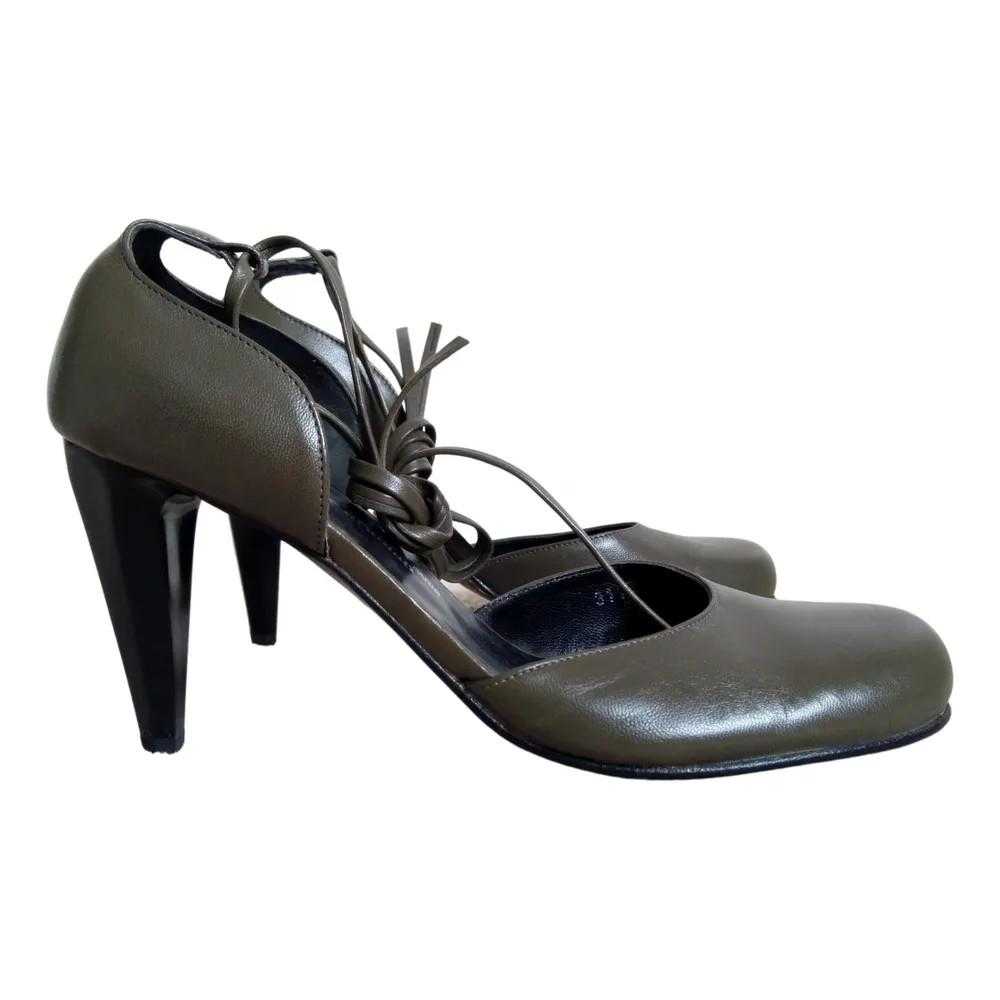 Other Designers Karine Arabian khaki heels - image 1