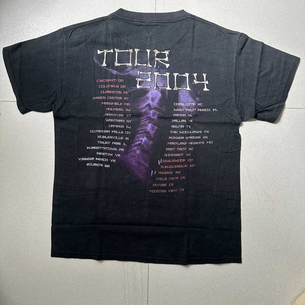 Band Tees × Vintage Korn 2004 Tour Tee (Travis Sc… - image 2
