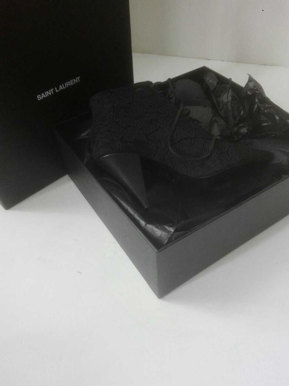 Product Details Saint Laurent Era Lace booties - image 4