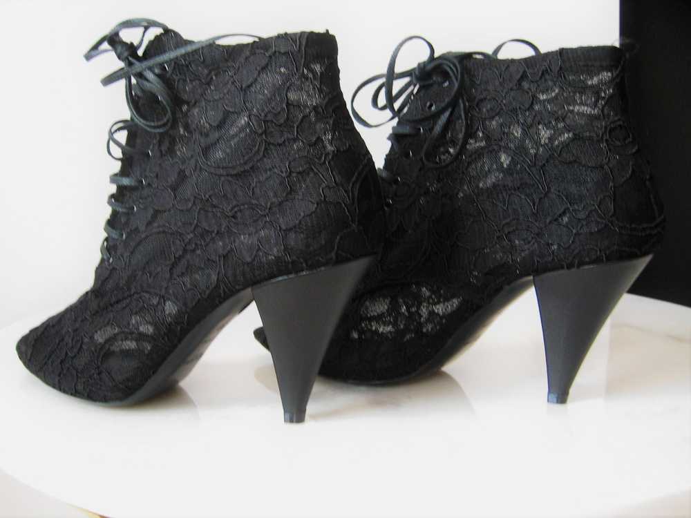 Product Details Saint Laurent Era Lace booties - image 7