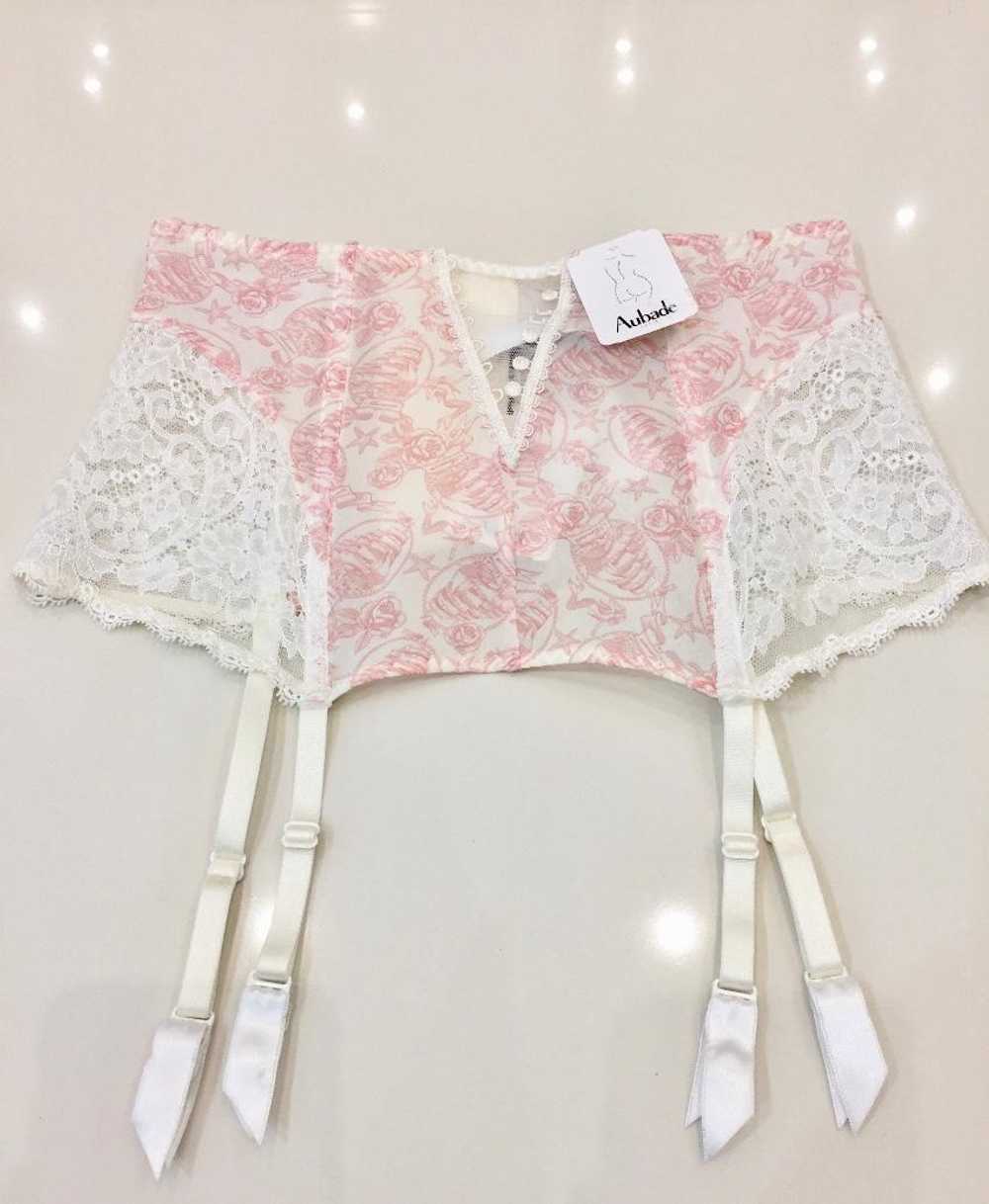 Other Designers Aubade Leavers Lace Rose Waist Ci… - image 3