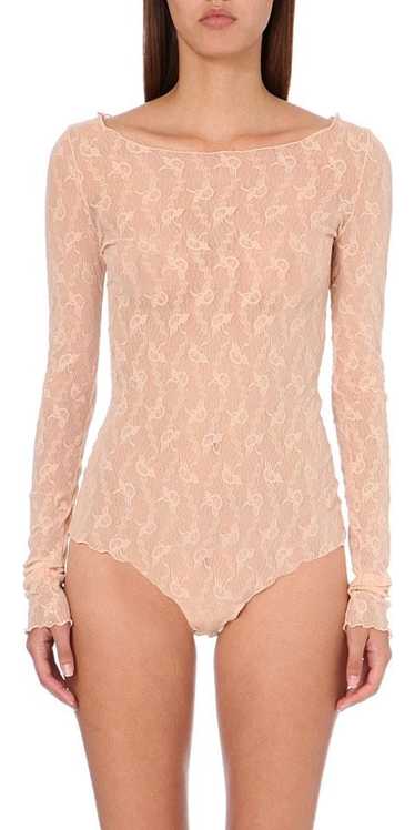 Wolford Wolford Lilie Lace Bellini String Bodysuit