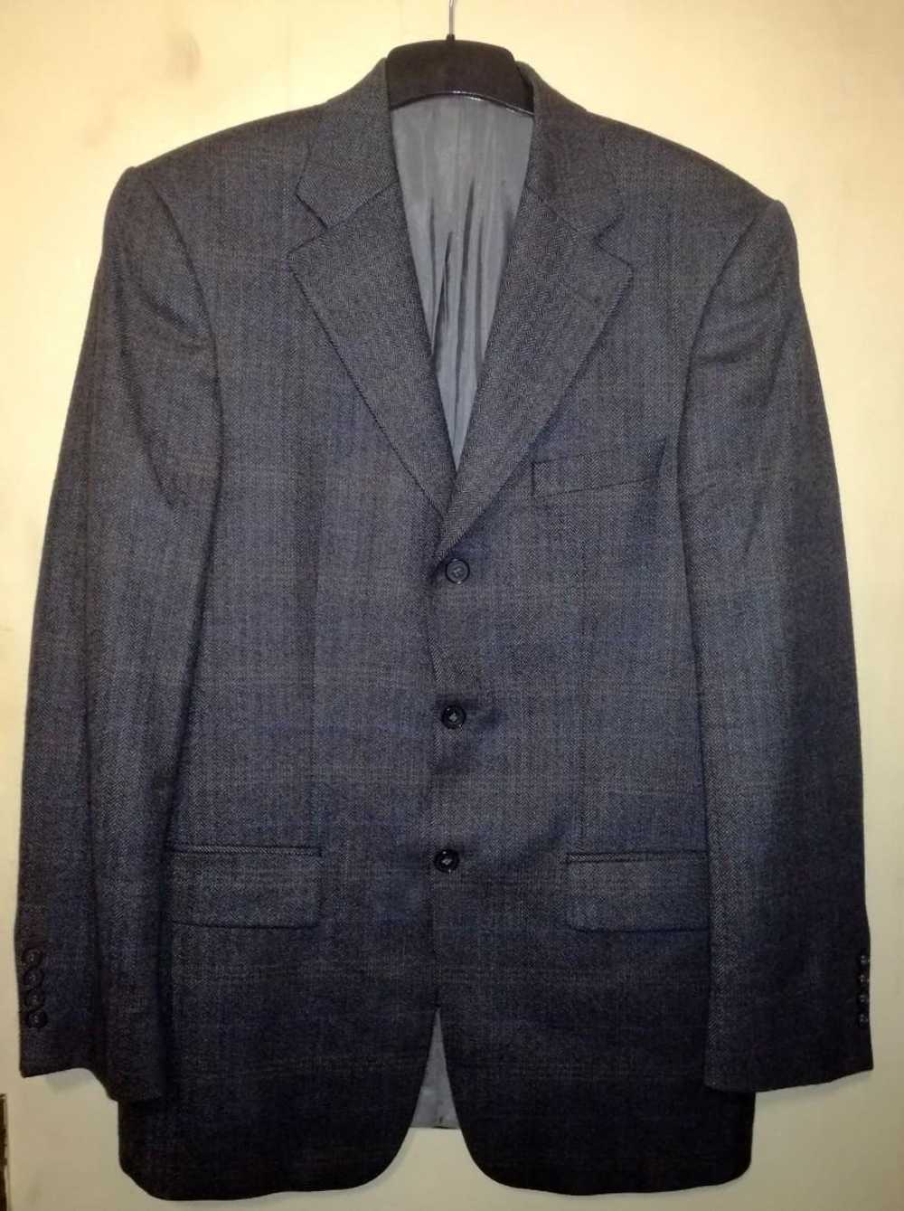 Other Designers Mario Barutti Wool & Cashmere Herring… - Gem