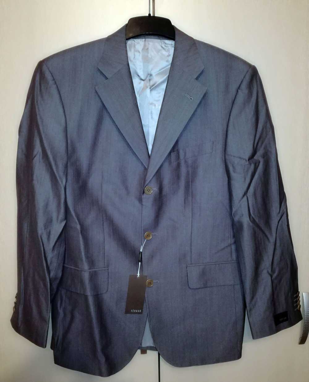 Louis Feraud Feraud Paris Wool & Silk Suit Jacket… - image 1