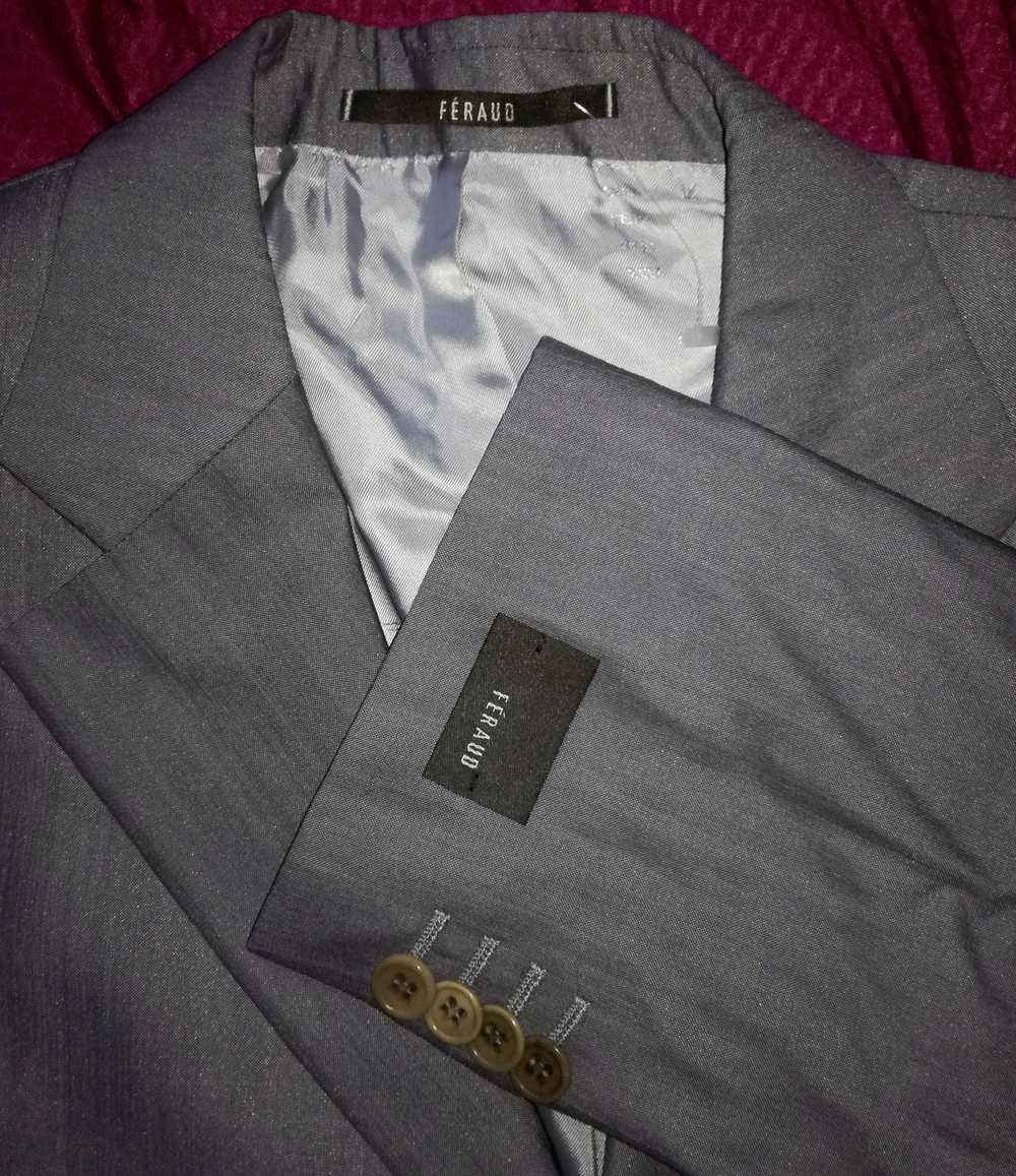 Louis Feraud Feraud Paris Wool & Silk Suit Jacket… - image 4