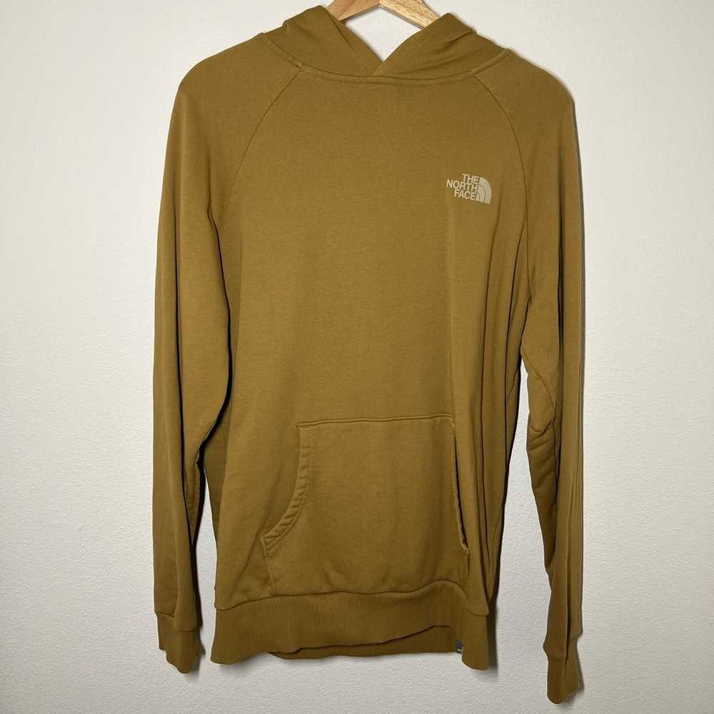 The North Face North Face Tan Hoodie w/ Camo Back… - image 2