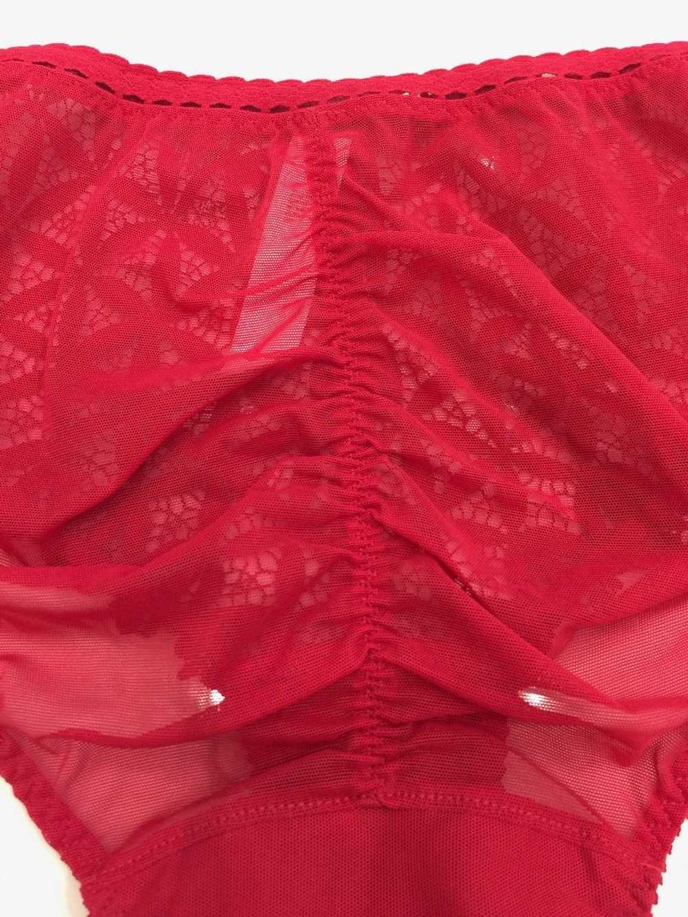 Aubade Paris Aubade Paris red guipure lace briefs - image 8