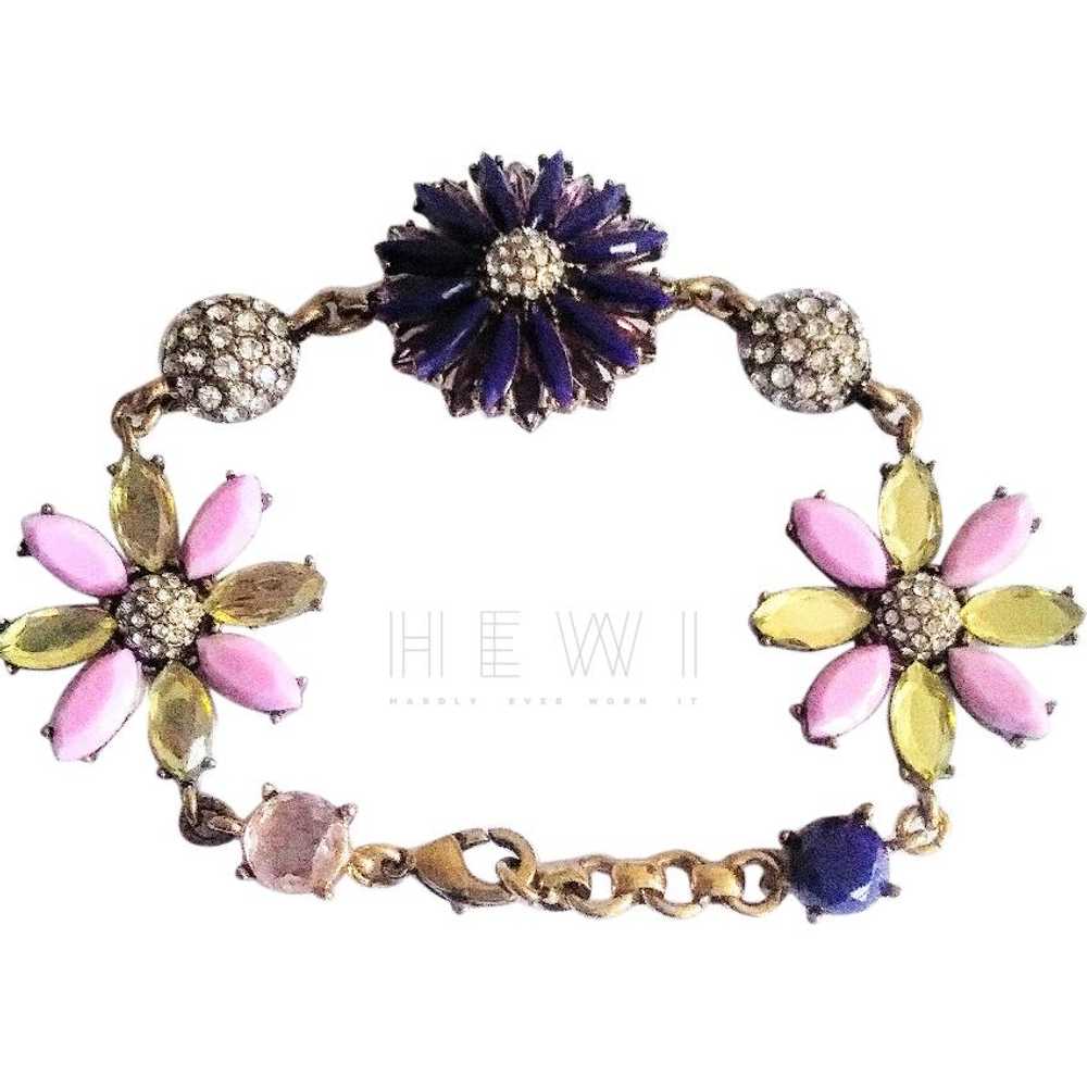 Bespoke Bespoke Floral Crystal Bracelet - Gem