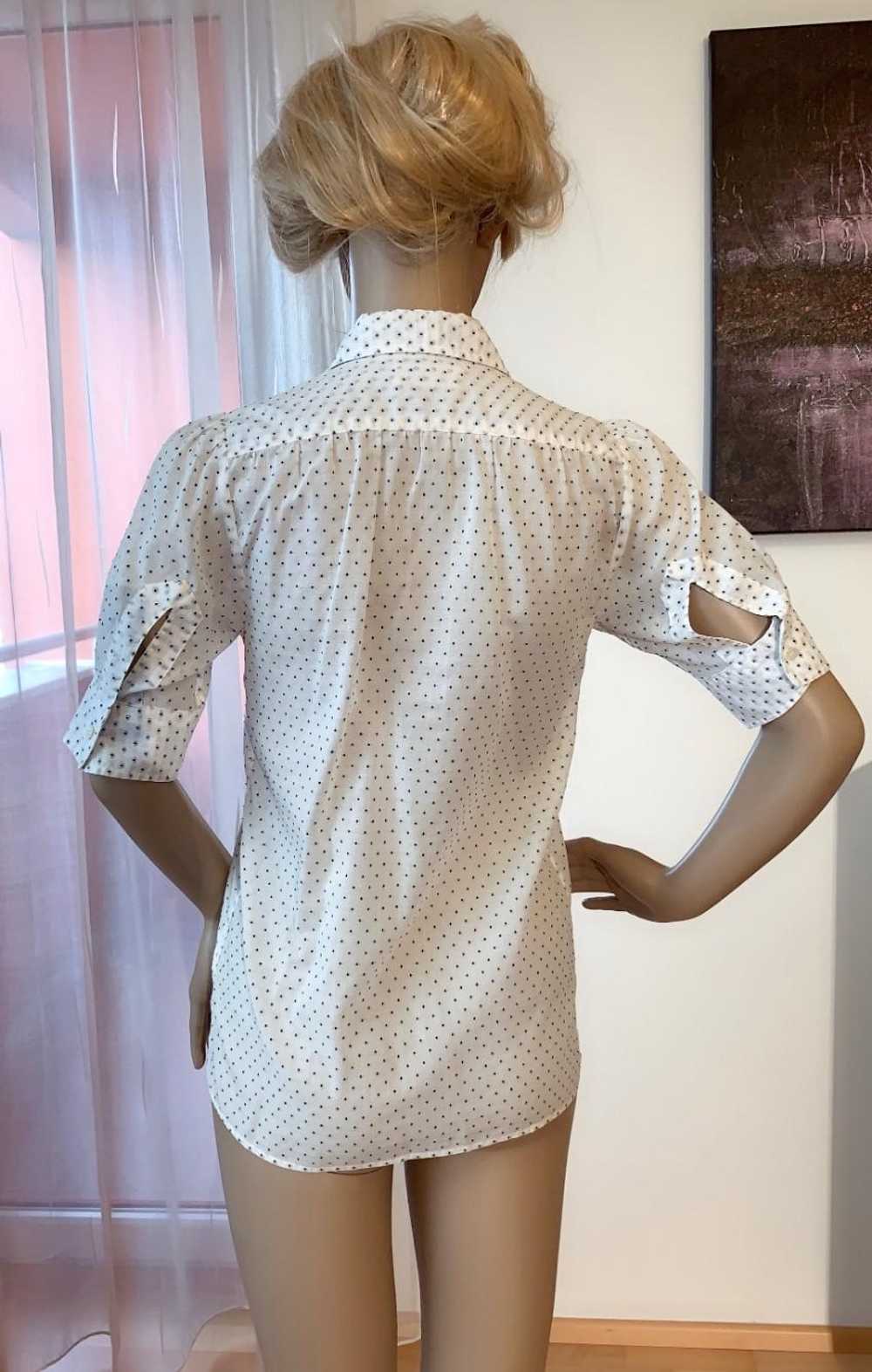 MIH MIH Jeans Dotted White Blouse - image 6