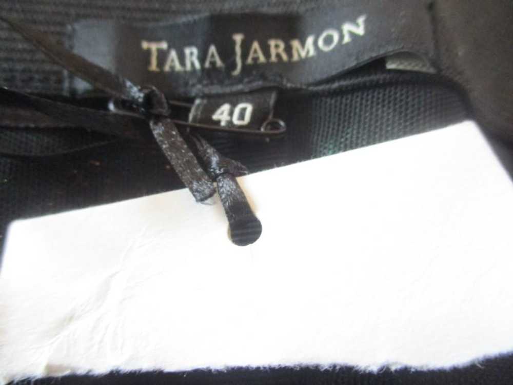 Tara Jarmon Tara Jarmon Strapless Metallic Jacqua… - image 3