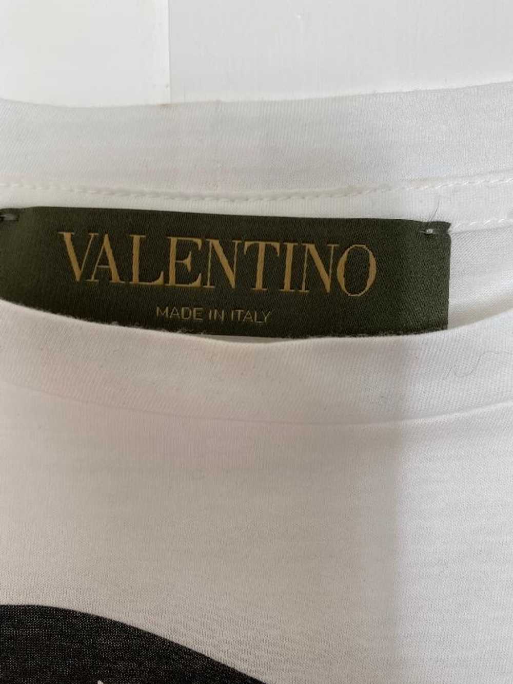 Valentino Valentino Black & White Printed T-Shirt - image 3