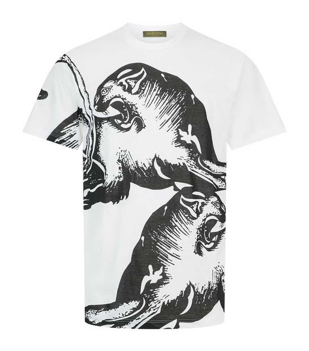 Valentino Valentino Black & White Printed T-Shirt - image 7