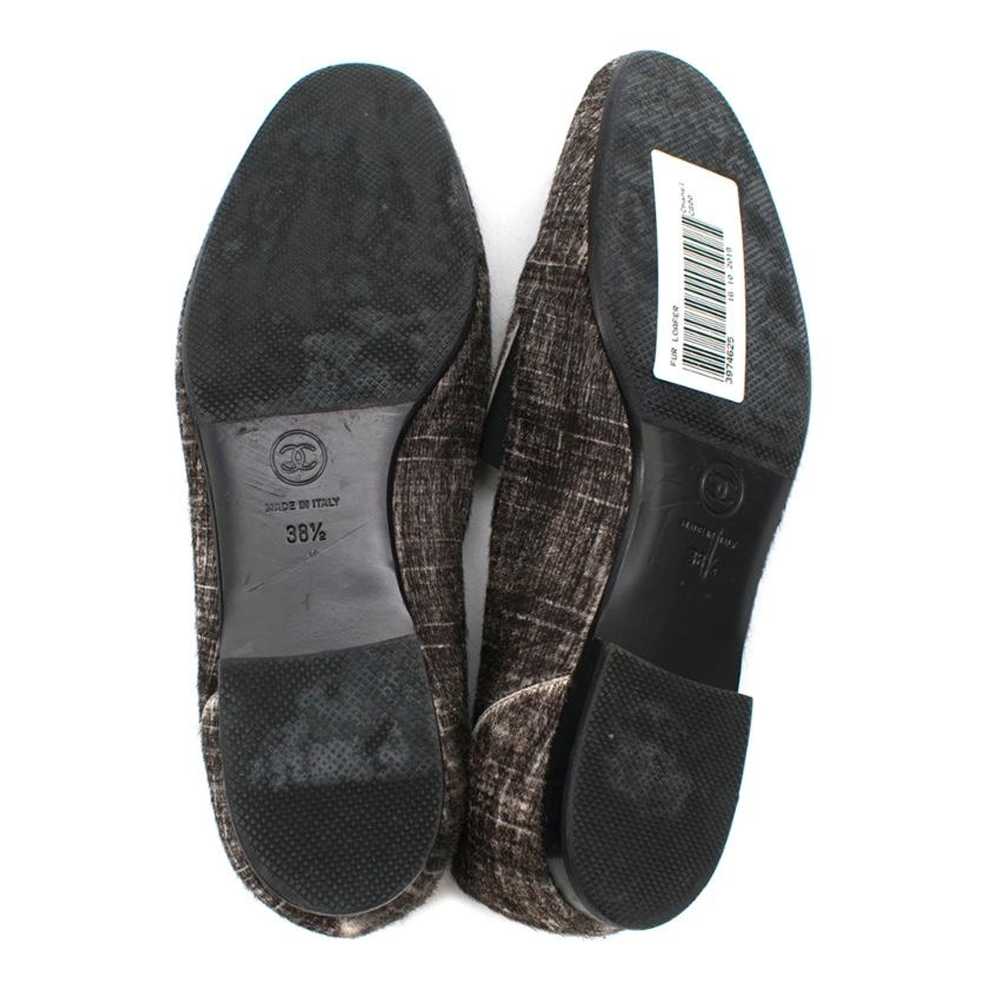 Managed by hewi Chanel Pony Hair Check CC Loafers - image 9