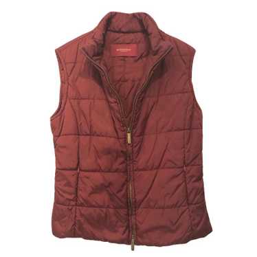 Burberry Burberry burgundy lightweight puffer gil… - image 1