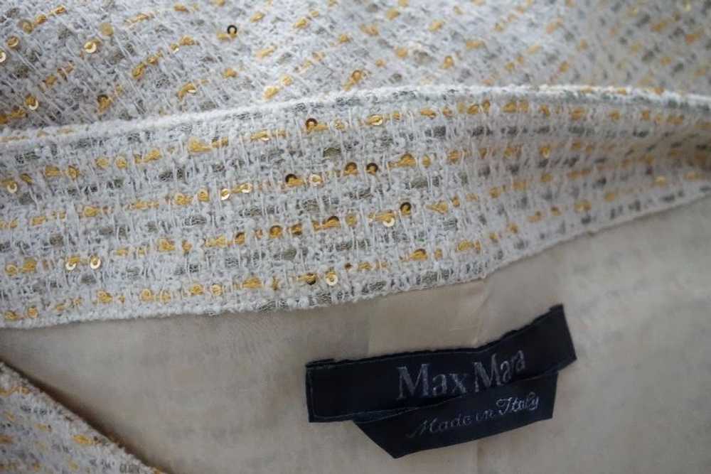 MaxMara Max Mara Sequin Embellished Cropped Jacket - image 2
