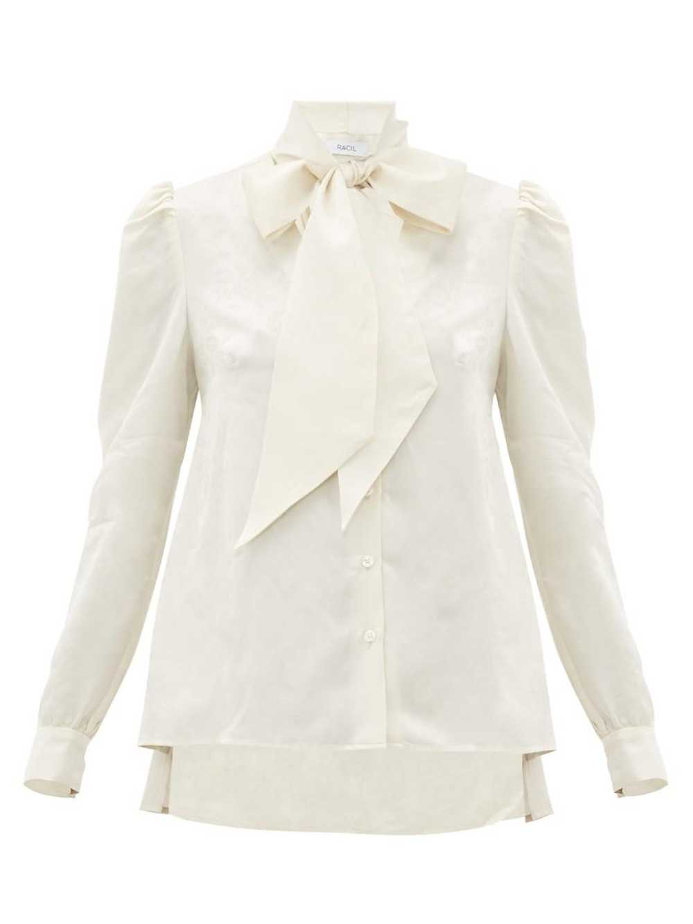 Racil Racil ivory Solange Pussybow Blouse - image 2