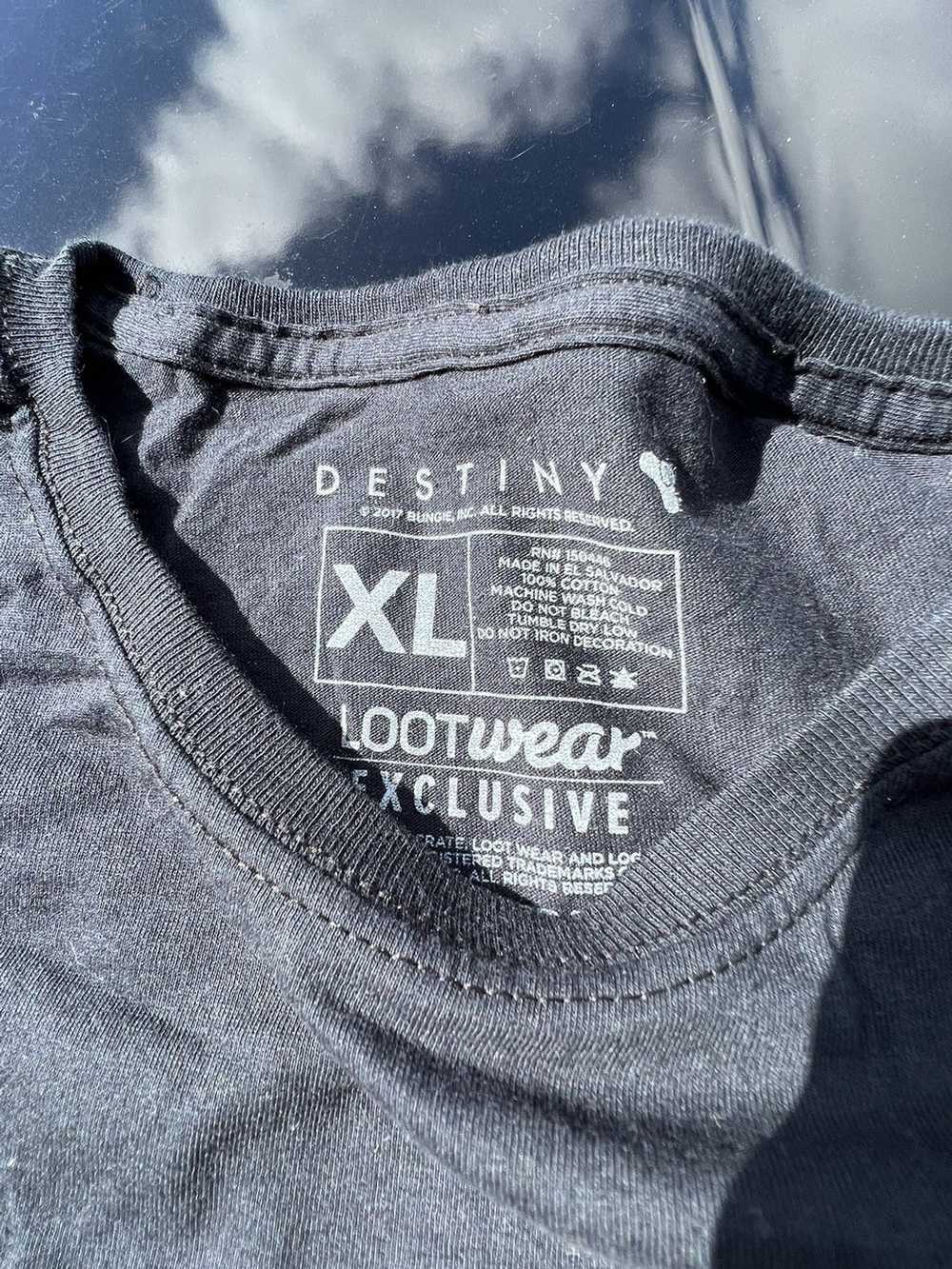 The Game Destiny 2 lootwear game promo tee - image 3