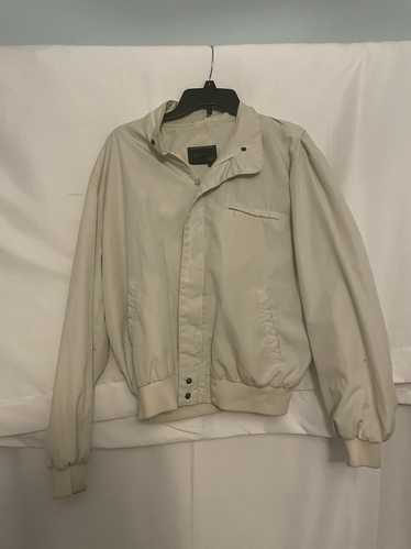 Vintage White Bomber Jacket