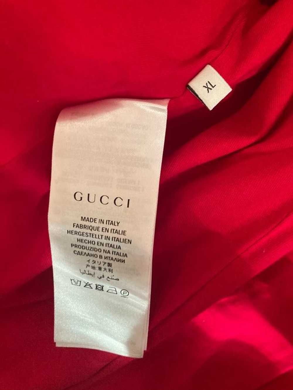 Gucci Red Chenille Kimono Jacket - image 3