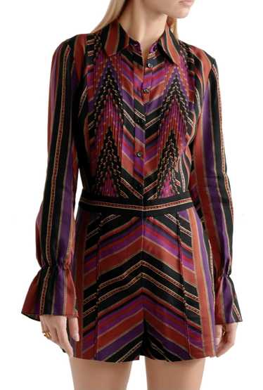 Diane von Furstenberg DVF Printed Wool & Silk Arie