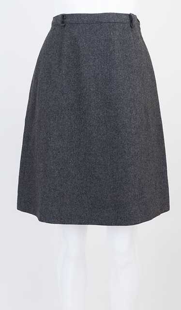 1960s A-Line Midi Skirt