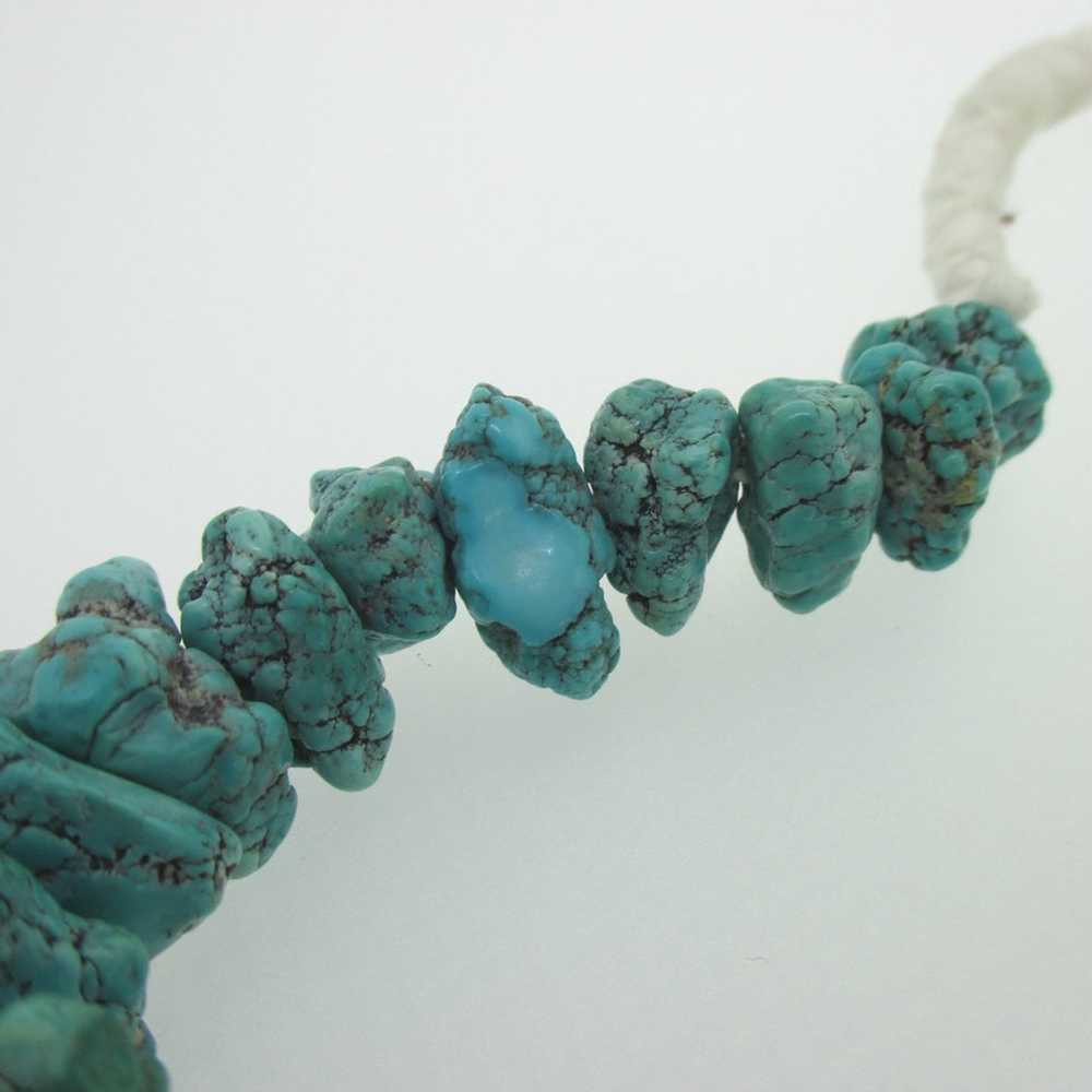 String Turquoise Nugget Necklace - image 10