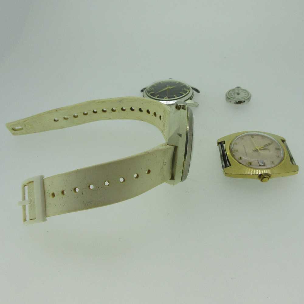 Lot of 4 Vintage Timex Lucerne Hamilton Helbros M… - image 2