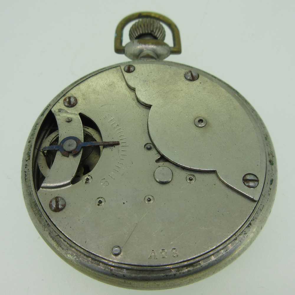 Lot of 2 Antique Swiss and U.S.A. Pocket Watches … - image 6