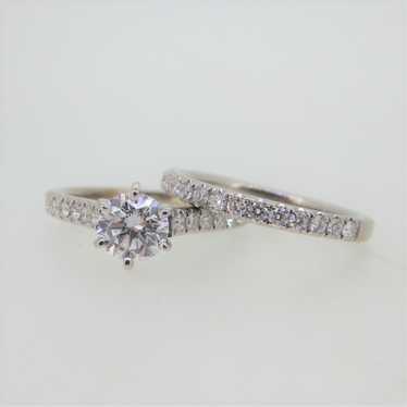 1.17ct Colorless & Flawless Princess Diamond Engagement Ring GIA Certified