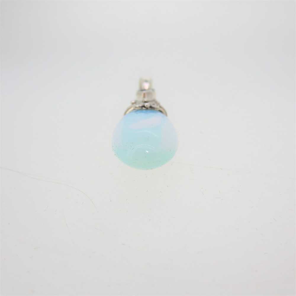 Sterling Silver Tear Drop Shaped Pendent Moonstone - image 4