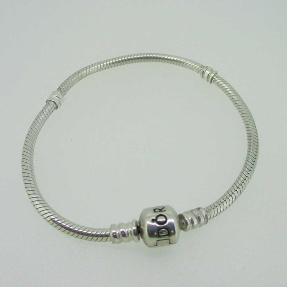 Pandora Sterling Silver Barrel Clasp 7.5" Bracelet - image 1