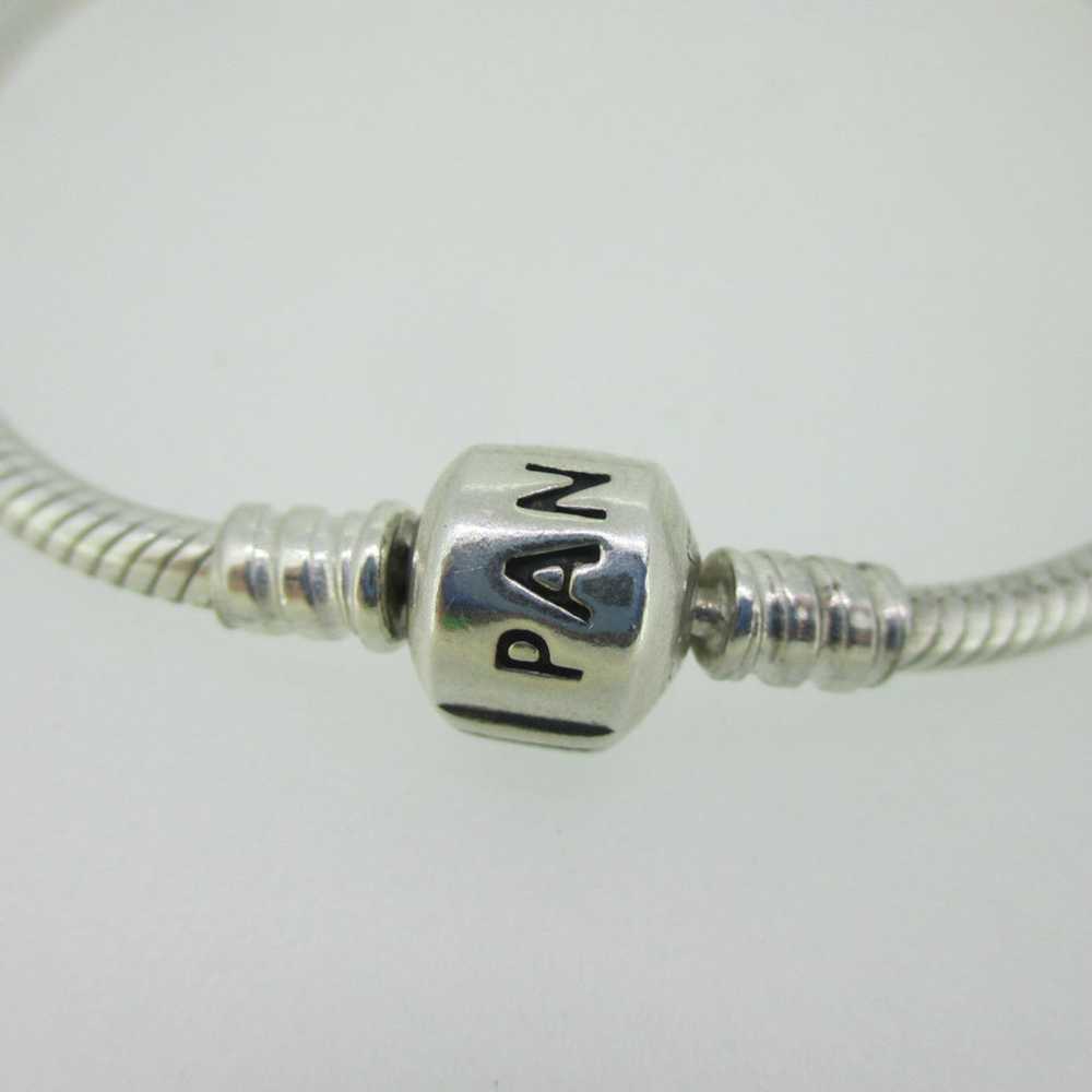 Pandora Sterling Silver Barrel Clasp 7.5" Bracelet - image 4