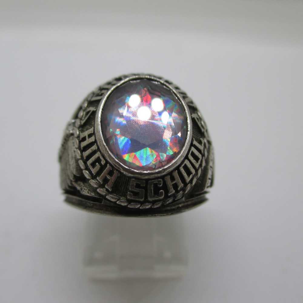 Sterling Silver Josten Grafton High School Initia… - image 2