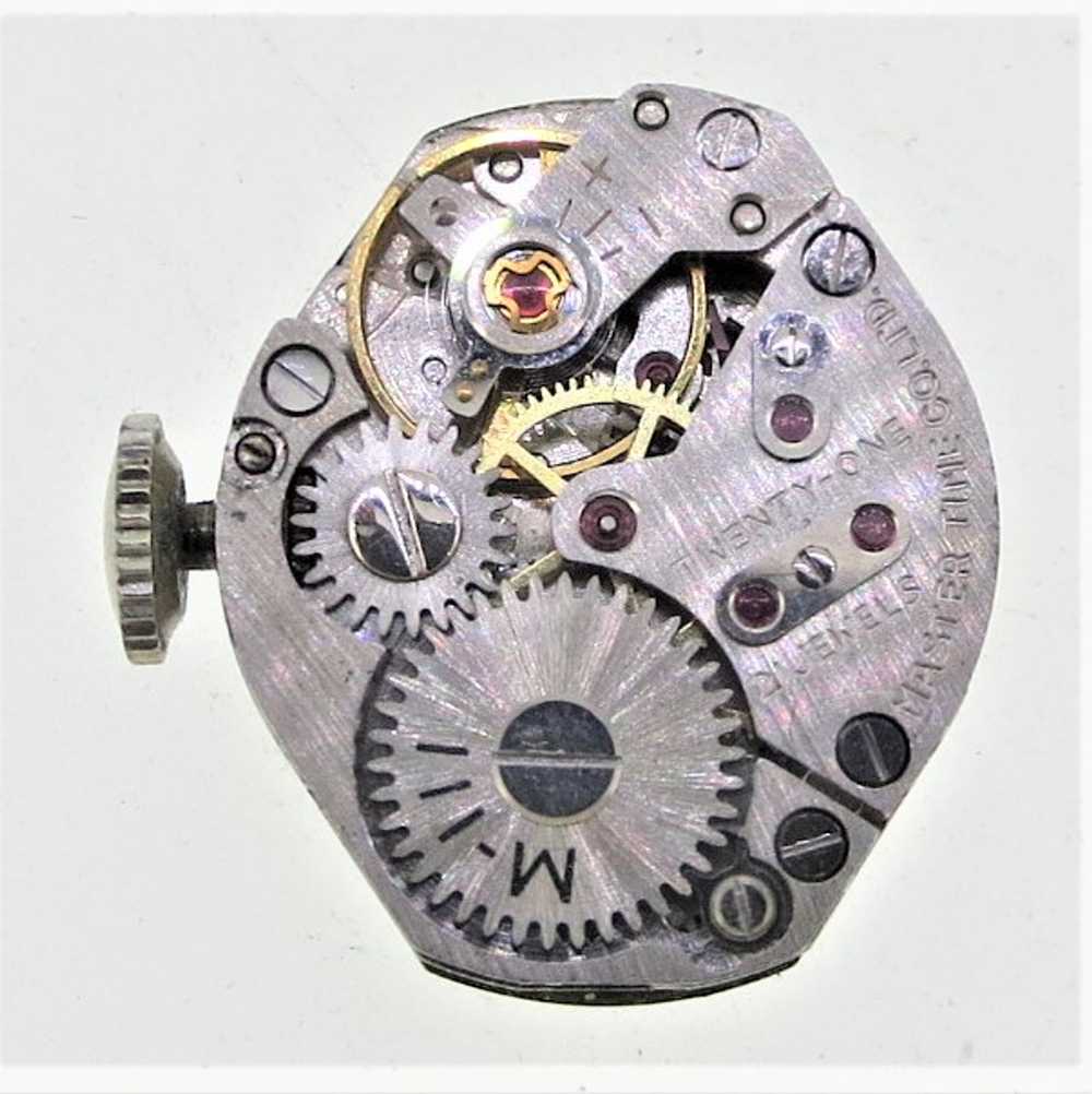 Vintage Helbros Mastertime 21j wristwatch movemen… - image 2