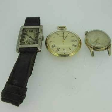 Lot of 3 Vintage Caravelle Strom Helbros Watches … - image 1